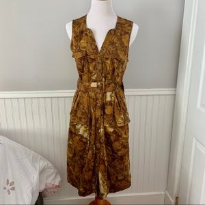 Anthropologie retro style dress